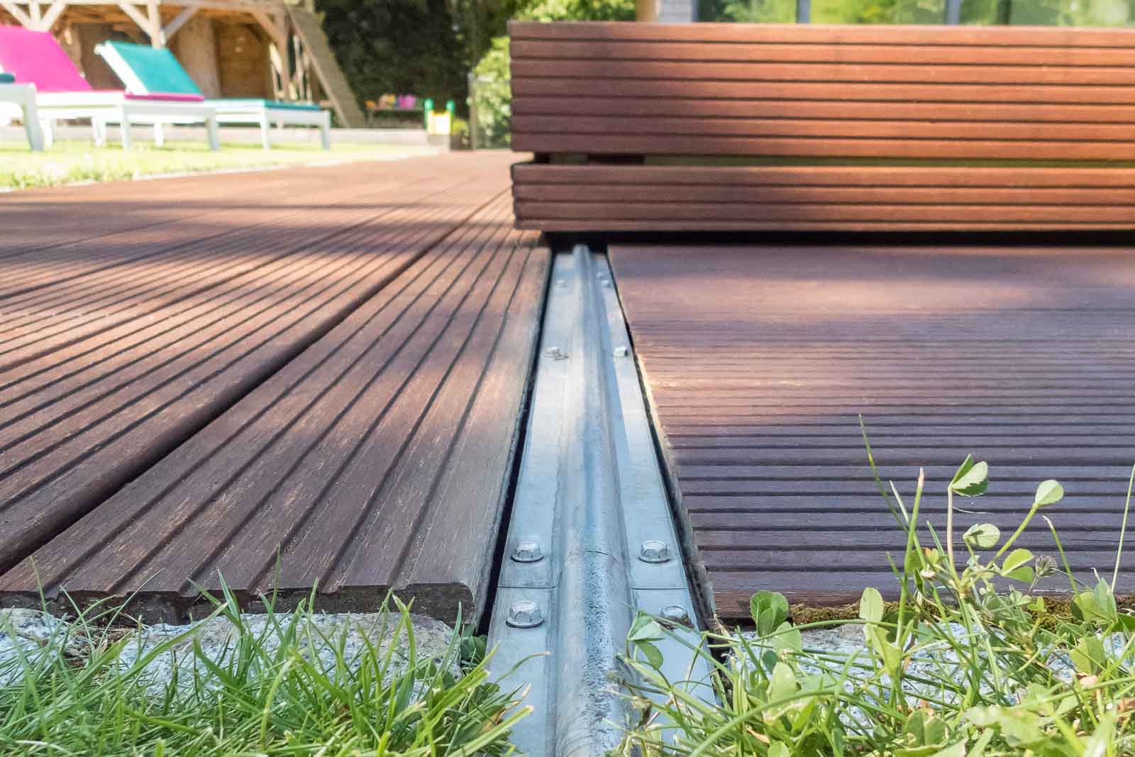 Pools, Abdeckungen, Pooldeck Bodengleich, Fahrschiene, Pooldeck