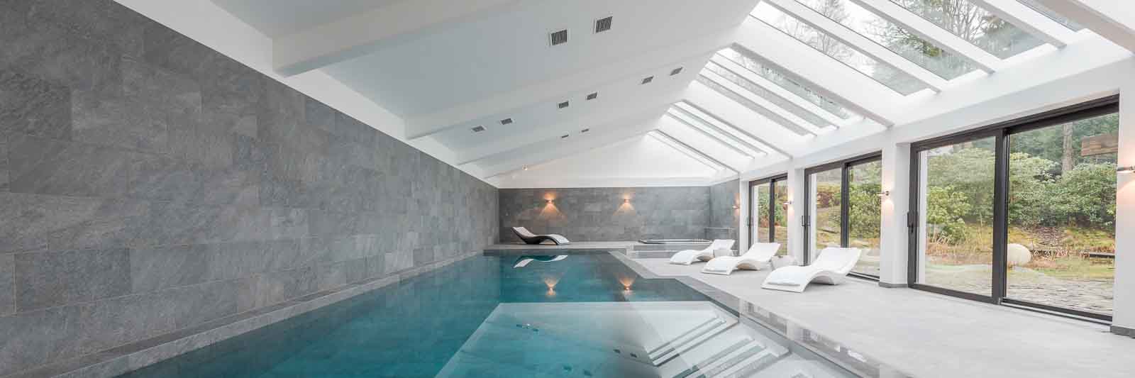 Vorher – Nachher – WOW Modern, Puristisch, Schwimmhalle